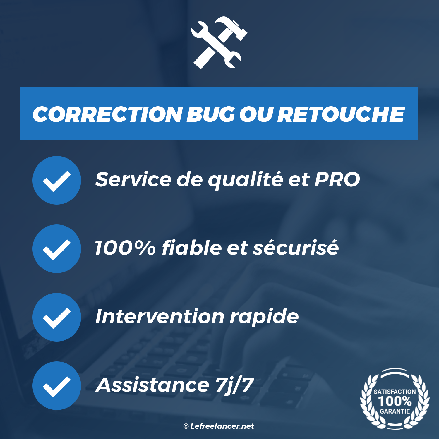 Correction De Bug & Retouche Sur Votre Site