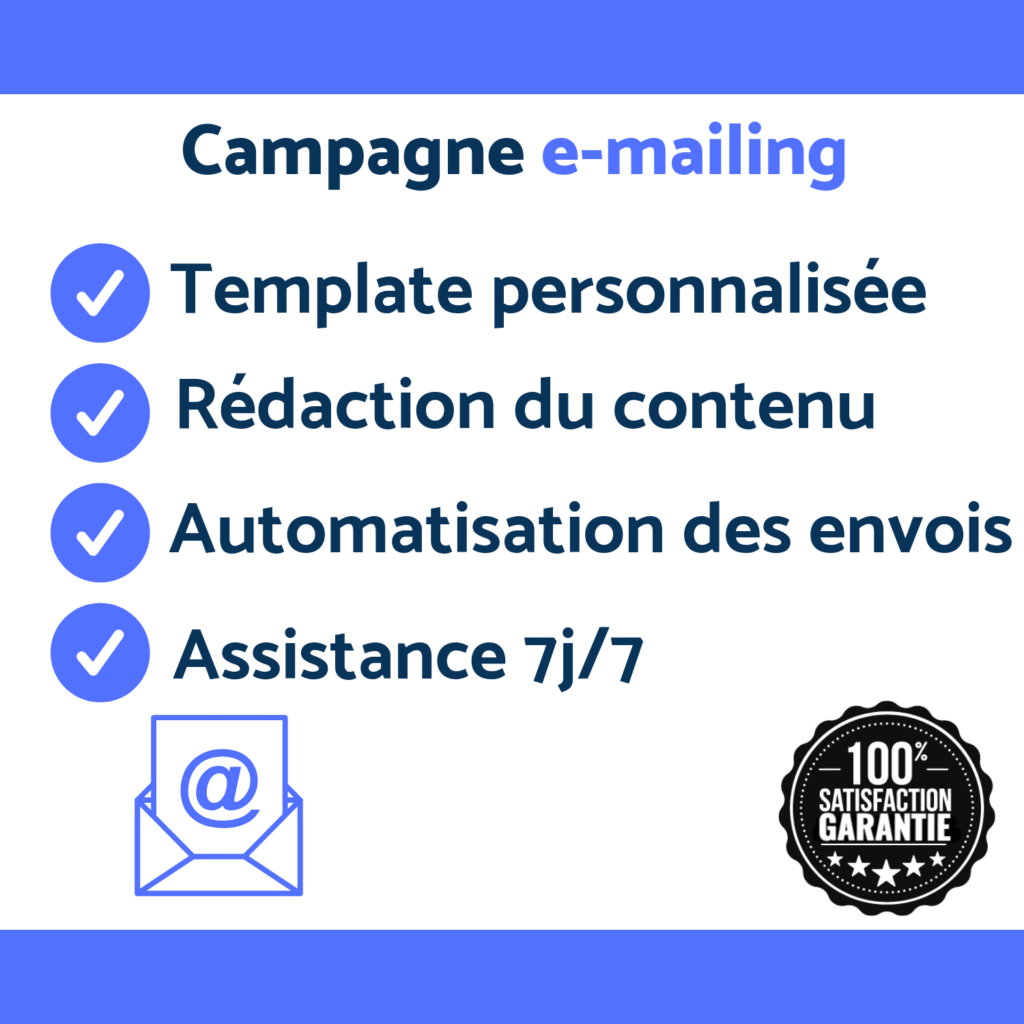 création et gestion de campagne e-mailling