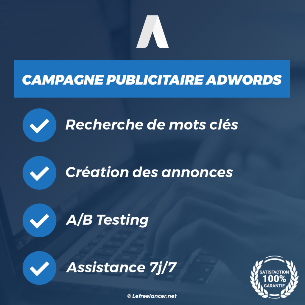 creation campagne publicitaire google adwords
