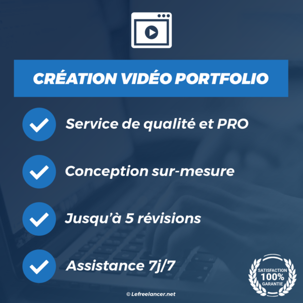 creation video portfolio