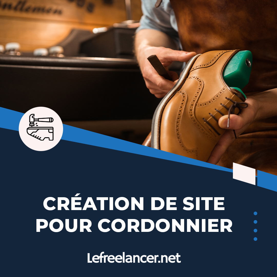 Création De Site Web Clé En Main Pour Cordonnier