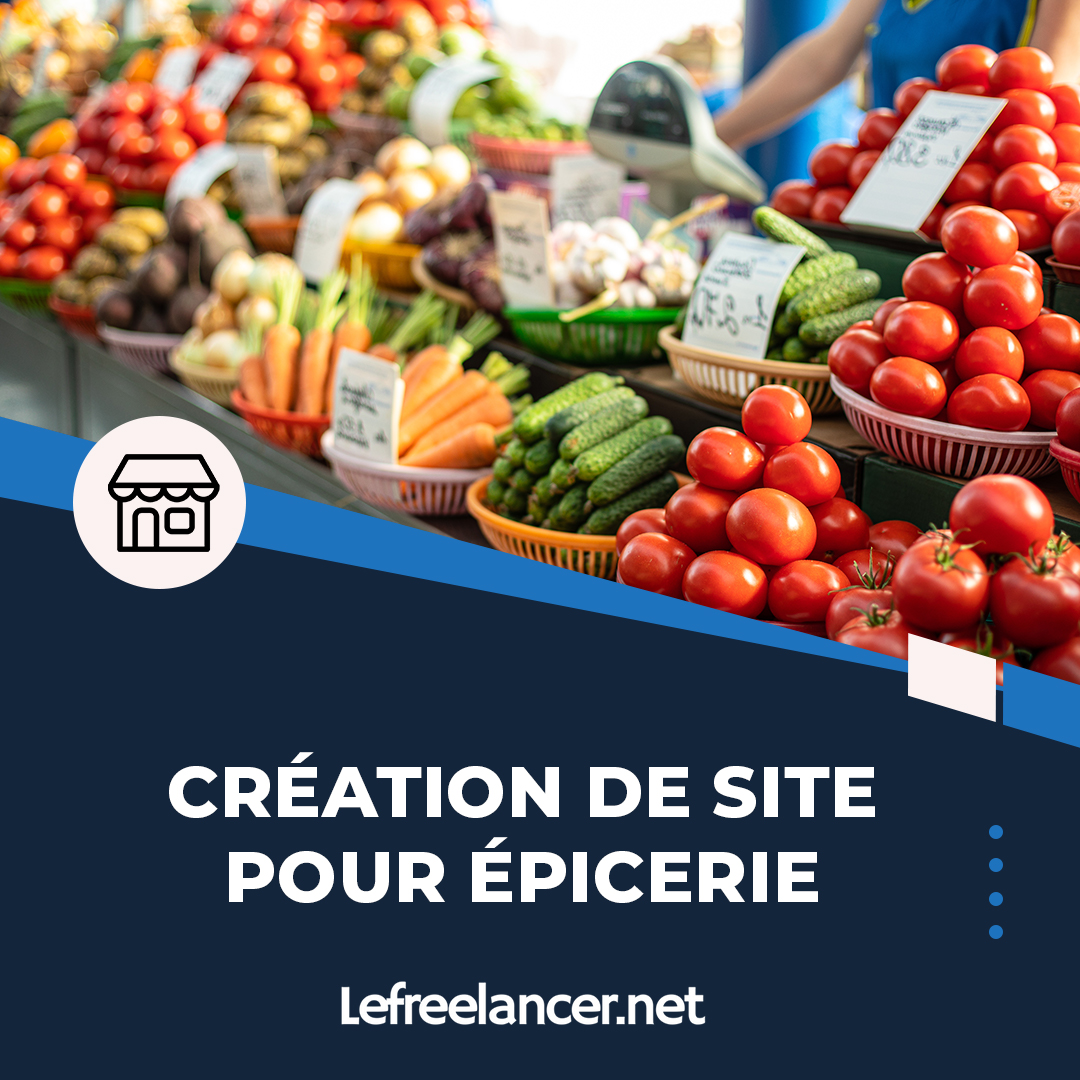 Création De Site Web Clé En Main Pour épicerie
