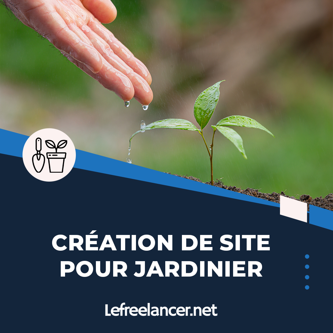 Création De Site Web Clé En Main Pour Jardinier