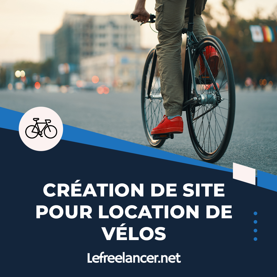 Création De Site Web Clé En Main Pour Location De Vélos