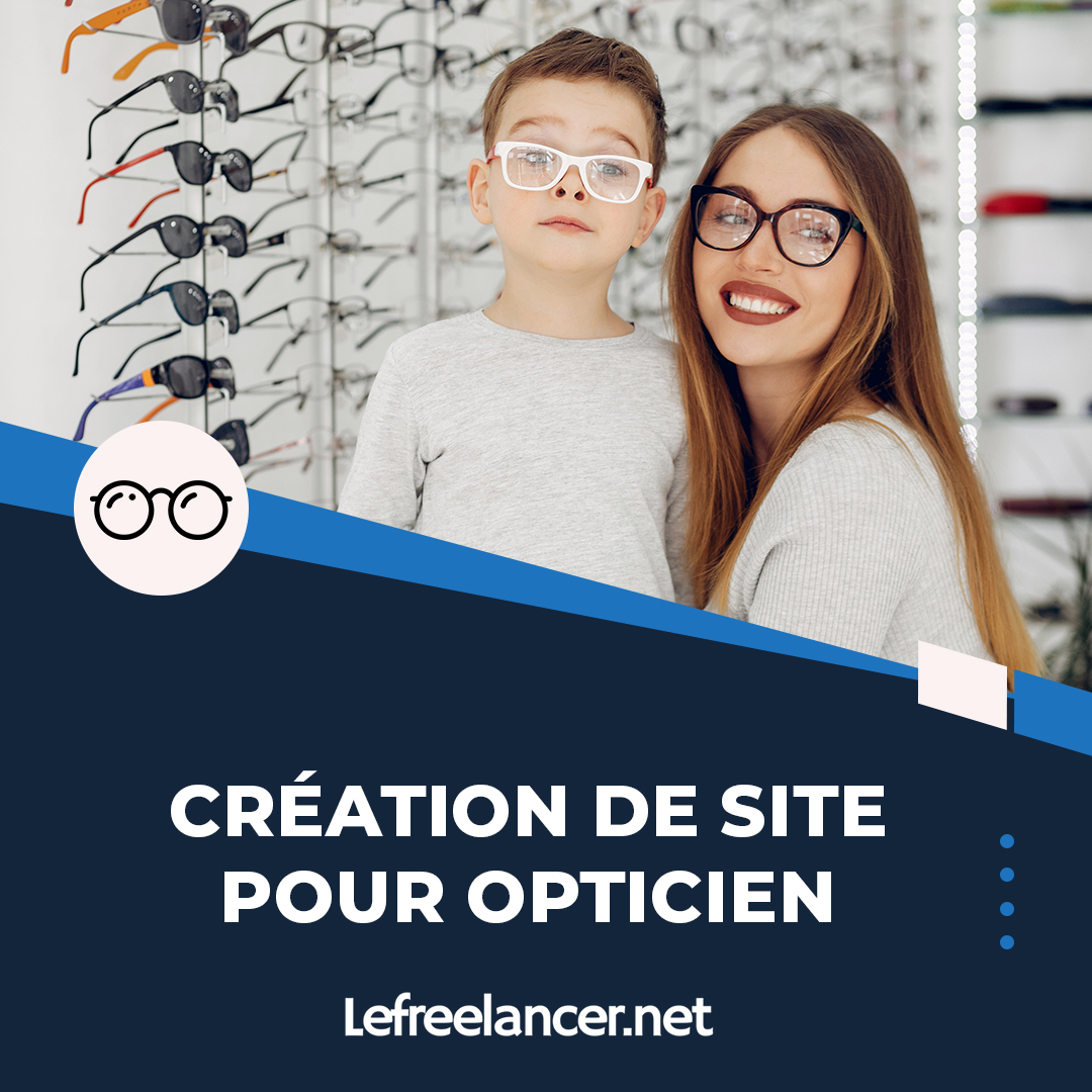 Création De Site Web Clé En Main Pour Opticien