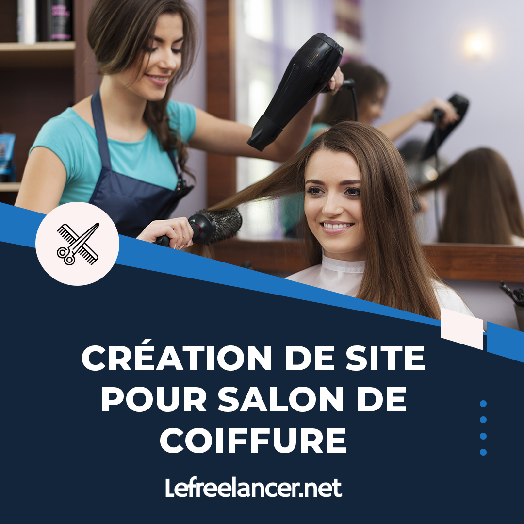 Création De Site Web Clé En Main Pour Salon De Coiffure