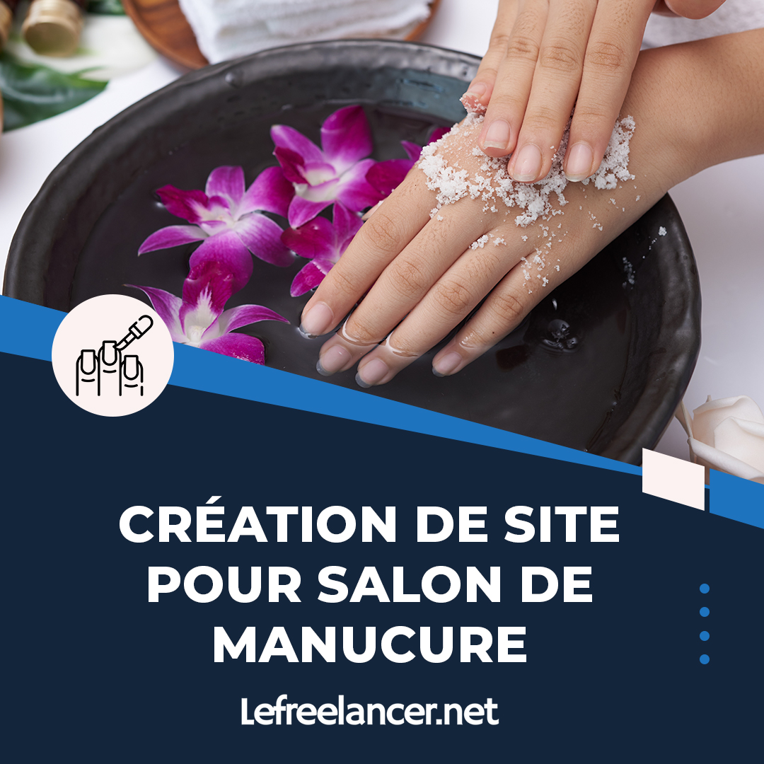Création De Site Web Clé En Main Pour Salon De Manucure