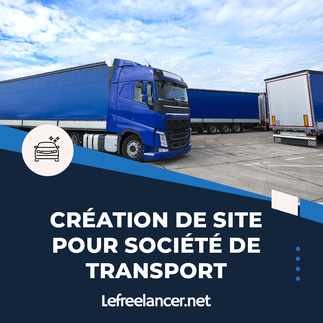 Création De Site Web Clé En Main Pour Société De Transport