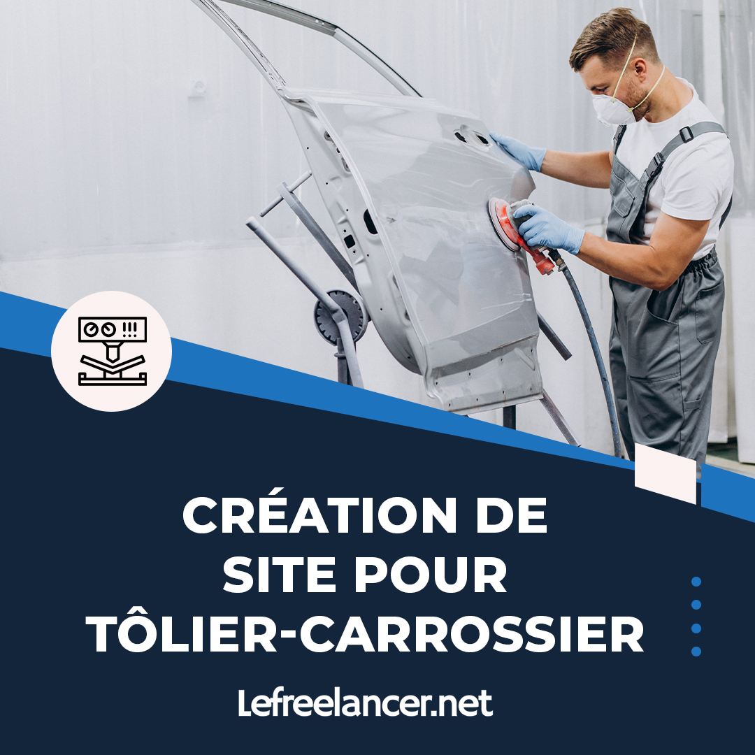 Création De Site Web Clé En Main Pour Tôlier Et Carrossier