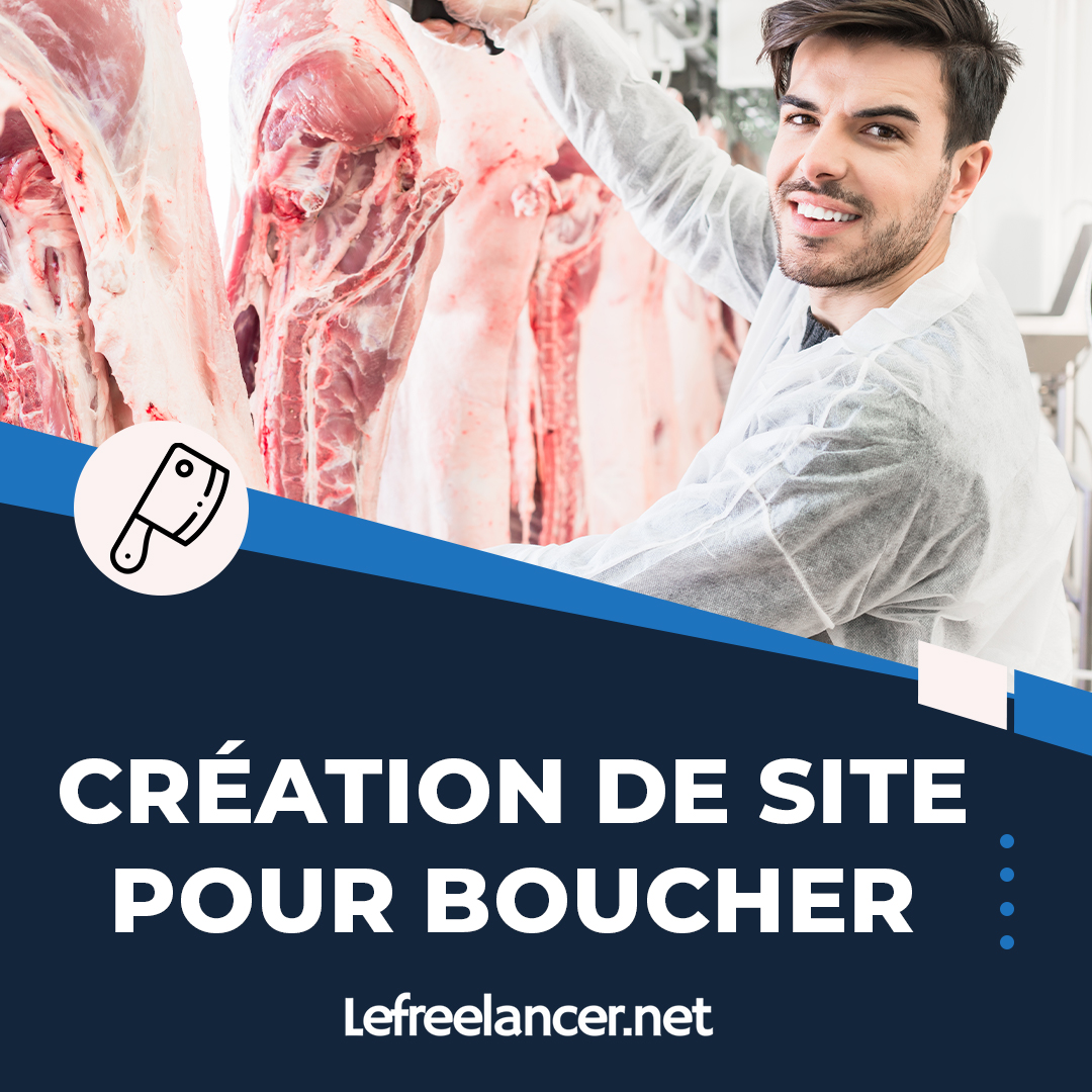 Création De Site Web Clé En Main Pour Boucher