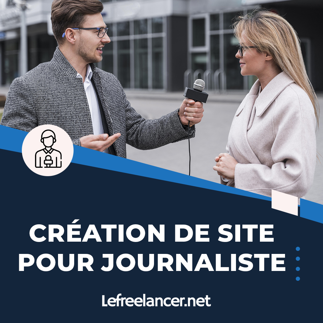 Création De Site Web Clé En Main Pour Journaliste