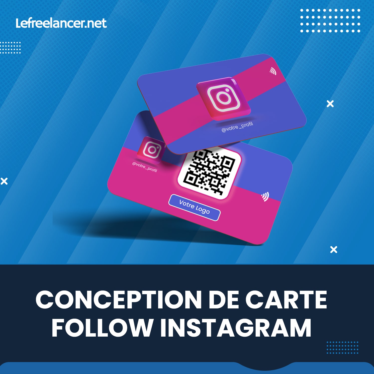Carte Follow Instagram Connectée Et Sans Contact