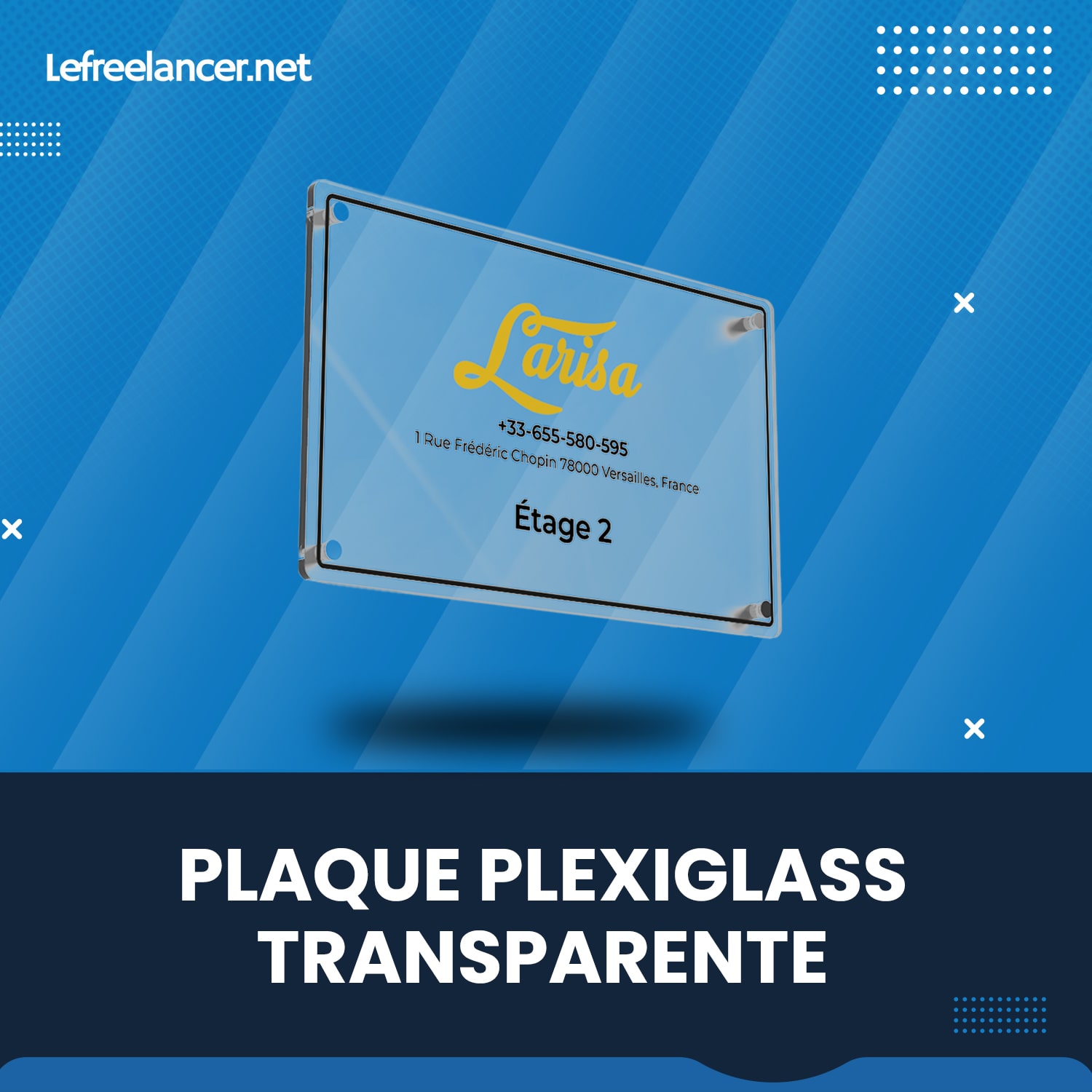 Plaque Plexiglass Transparente